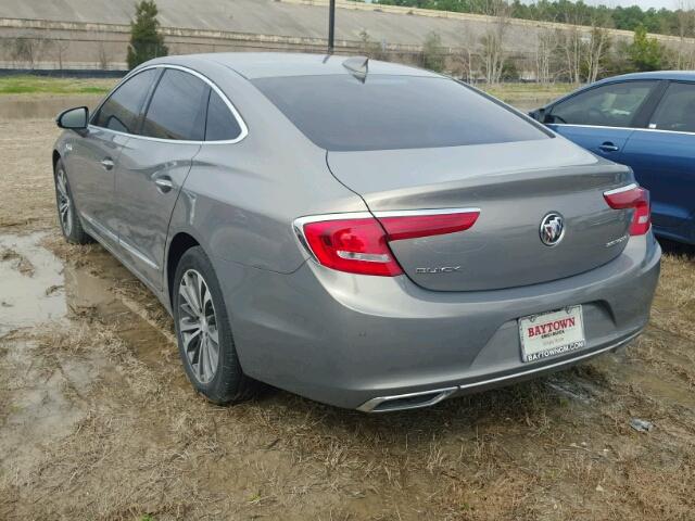 1G4ZP5SS4HU156654 - 2017 BUICK LACROSSE E GRAY photo 3