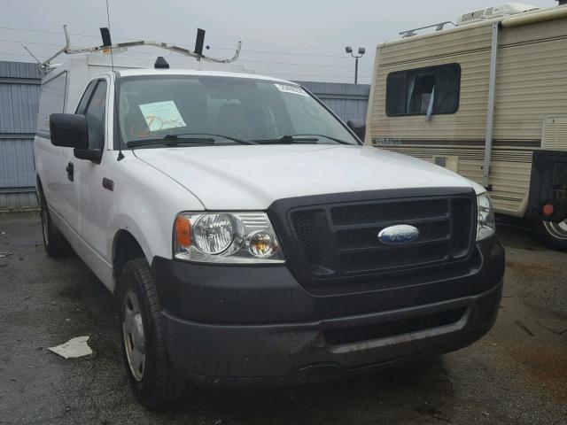 1FTRF12248KC10837 - 2008 FORD F150 WHITE photo 1