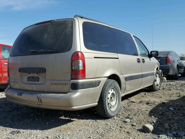 1GNDX03E74D234453 - 2004 CHEVROLET VENTURE BEIGE photo 4