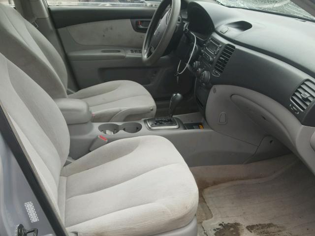 KNAGE123065031772 - 2006 KIA OPTIMA LX SILVER photo 5