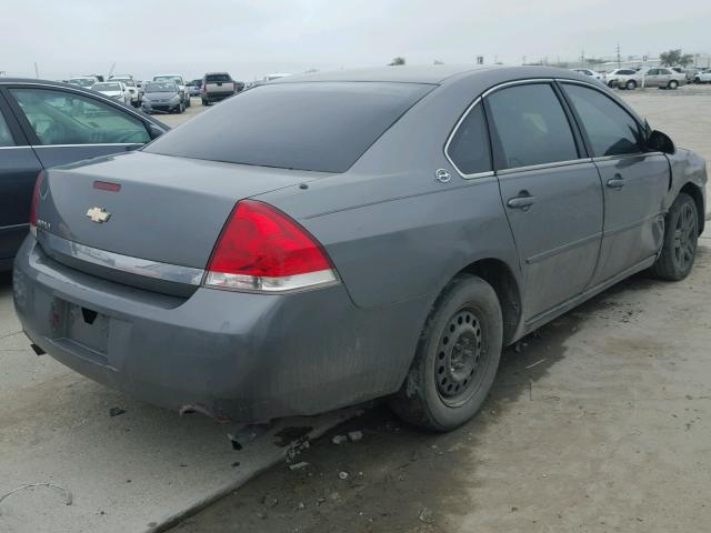 2G1WS551069385893 - 2006 CHEVROLET IMPALA POL GRAY photo 4