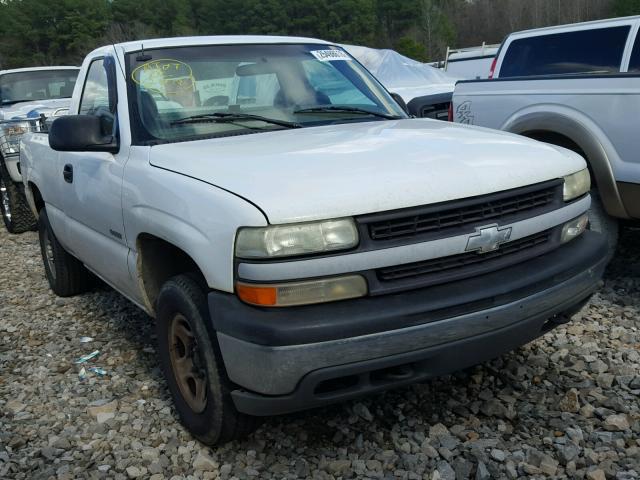 1GCEK14W6XZ200021 - 1999 CHEVROLET SILVERADO WHITE photo 1