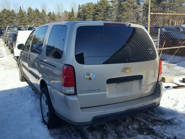 1GNDV23158D118883 - 2008 CHEVROLET UPLANDER L GOLD photo 3