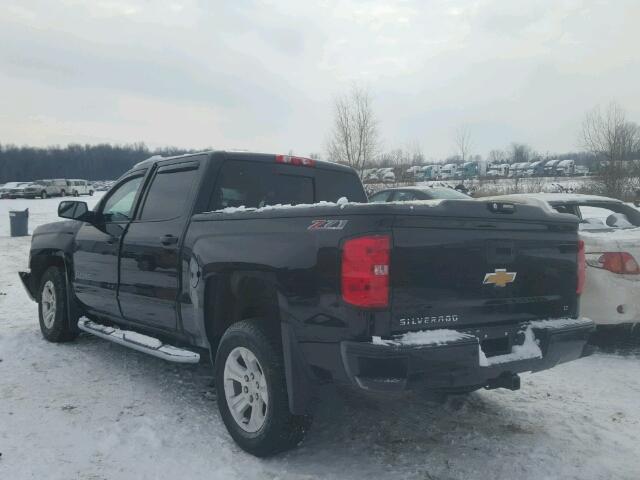 3GCUKREC0HG221656 - 2017 CHEVROLET SILVERADO BLACK photo 3