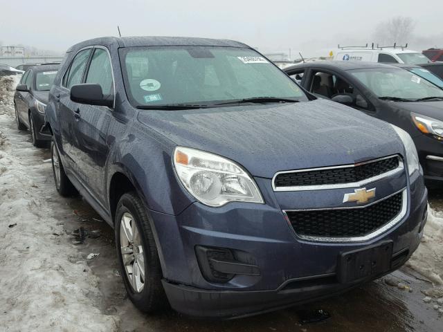 2GNALAEK2E6100540 - 2014 CHEVROLET EQUINOX LS BLUE photo 1