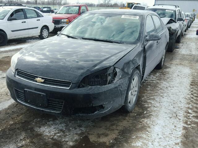 2G1WU581769421424 - 2006 CHEVROLET IMPALA LTZ BLACK photo 2