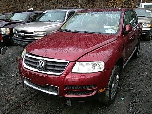 WVGMM77L35D021709 - 2005 VOLKSWAGEN TOUAREG 4. RED photo 2