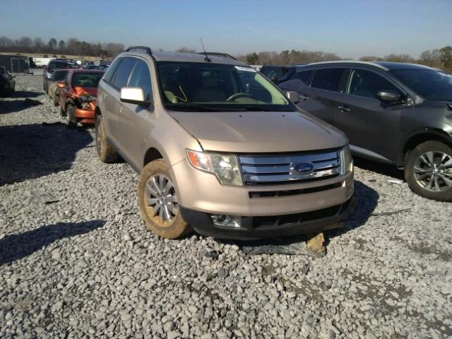 2FMDK38C67BA55097 - 2007 FORD EDGE SEL BEIGE photo 1