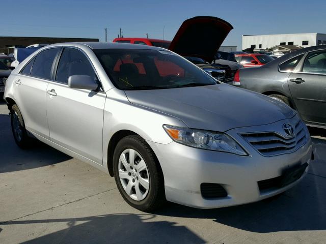 4T4BF3EK3BR112808 - 2011 TOYOTA CAMRY BASE SILVER photo 1