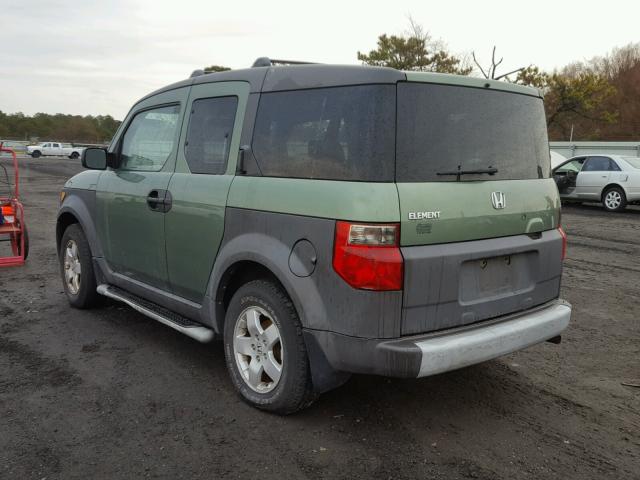 5J6YH28553L010690 - 2003 HONDA ELEMENT EX GREEN photo 3