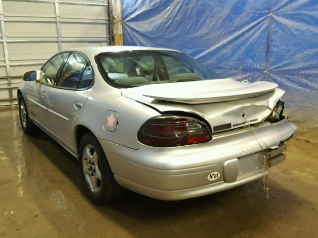 1G2WK52JX2F245173 - 2002 PONTIAC GRAND PRIX SILVER photo 3