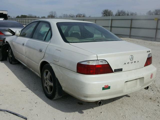 19UUA56663A011480 - 2003 ACURA 3.2TL WHITE photo 3