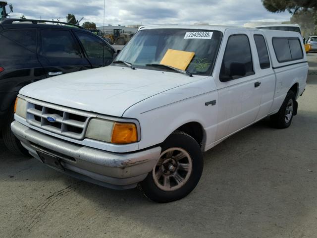 1FTCR14U5PPB69275 - 1993 FORD RANGER SUP WHITE photo 2