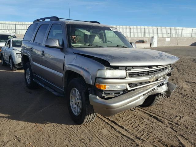 1GNEK13T41R193107 - 2001 CHEVROLET TAHOE K150 GRAY photo 1