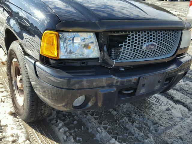 1FTZR15E91TA41458 - 2001 FORD RANGER SUP BLACK photo 9