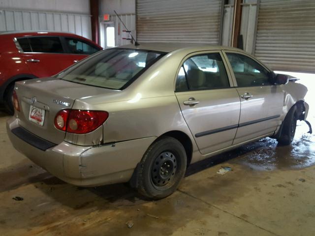 1NXBR32E86Z622397 - 2006 TOYOTA COROLLA CE GOLD photo 4