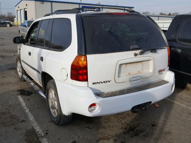 1GKDT13S972277857 - 2007 GMC ENVOY WHITE photo 3