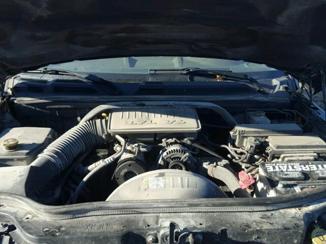 1J8HG48K67C695873 - 2007 JEEP COMMANDER BLACK photo 7