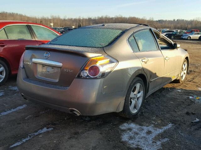 1N4BL21E38N436609 - 2008 NISSAN ALTIMA 3.5 GRAY photo 4