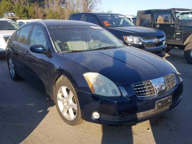 1N4BA41E96C810375 - 2006 NISSAN MAXIMA SE BLACK photo 1