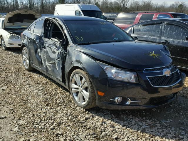 1G1PH5SC9C7182121 - 2012 CHEVROLET CRUZE LTZ BLACK photo 1