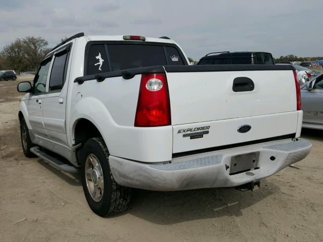 1FMZU67E83UB80515 - 2003 FORD EXPLORER S WHITE photo 3