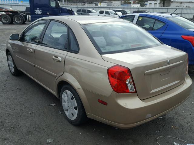 KL5JD56Z17K533183 - 2007 SUZUKI FORENZA BA GOLD photo 3