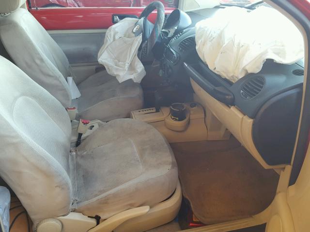 3VWBK21C53M427891 - 2003 VOLKSWAGEN NEW BEETLE 红色 照片 5