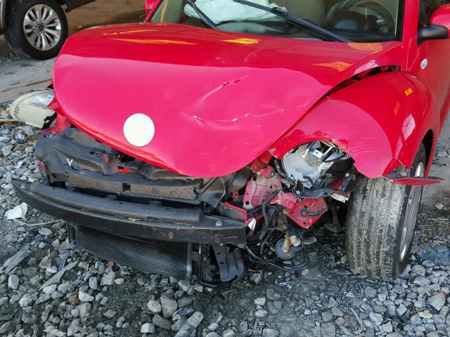 3VWBK21C53M427891 - 2003 VOLKSWAGEN NEW BEETLE 红色 照片 9