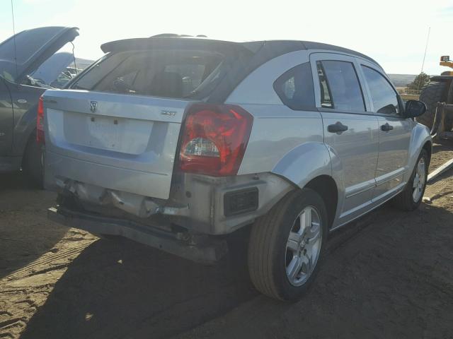 1B3HB48B88D625049 - 2008 DODGE CALIBER SX SILVER photo 4