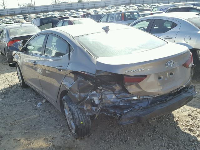 5NPDH4AE7GH776960 - 2016 HYUNDAI ELANTRA SE BROWN photo 9