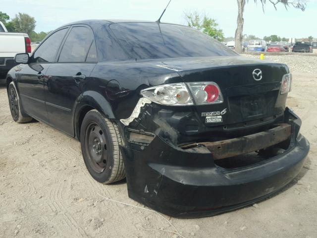 1YVFP80C865M62391 - 2006 MAZDA 6 I BLACK photo 3