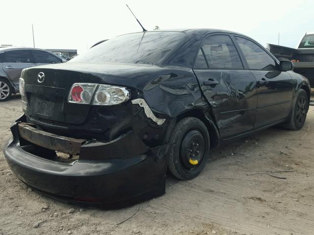 1YVFP80C865M62391 - 2006 MAZDA 6 I BLACK photo 4