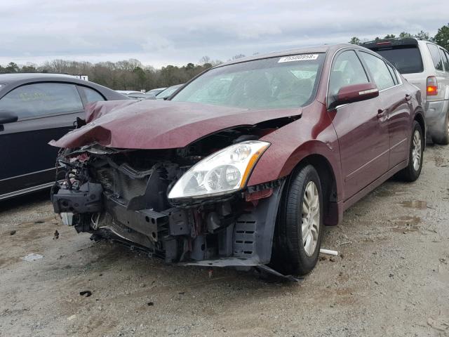 1N4AL2AP2CC222566 - 2012 NISSAN ALTIMA BAS BURGUNDY photo 2