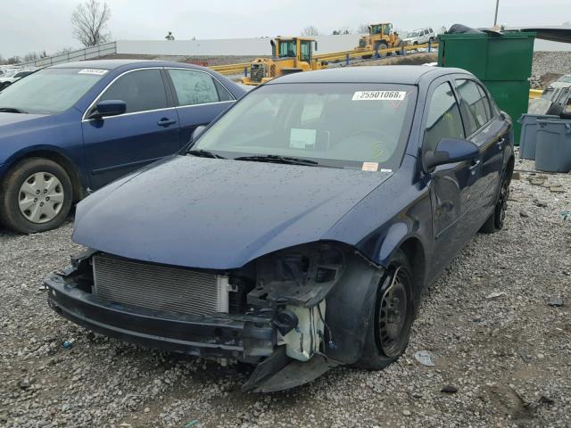 1G1AD5F52A7219374 - 2010 CHEVROLET COBALT 1LT BLUE photo 2