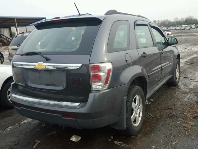 2CNDL23F776014365 - 2007 CHEVROLET EQUINOX LS CHARCOAL photo 4