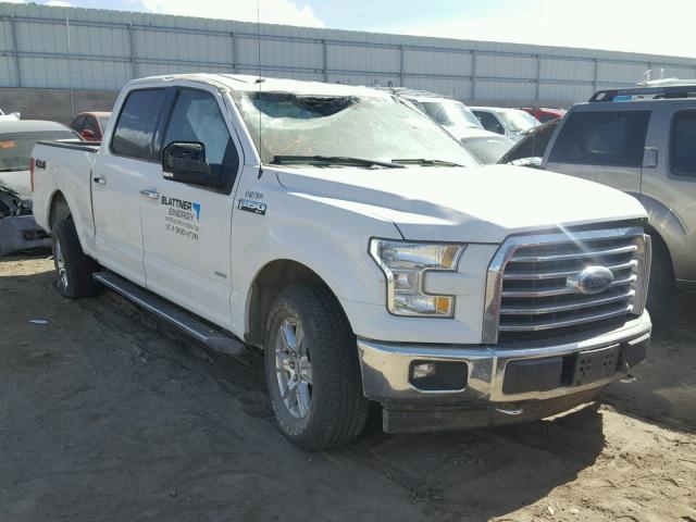 1FTFW1EG8HFA48102 - 2017 FORD F150 SUPER WHITE photo 1