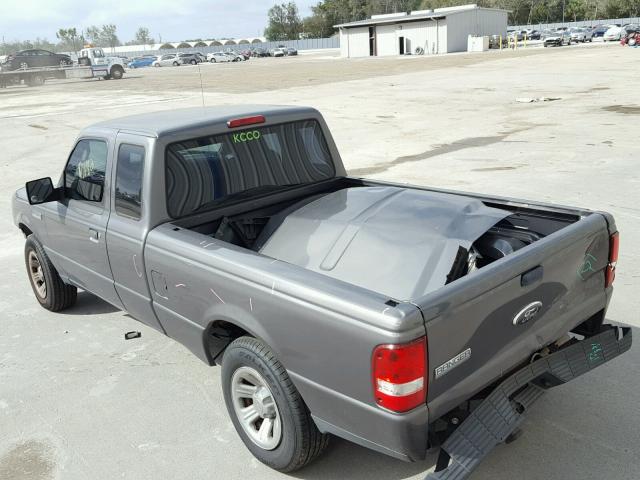 1FTYR14D39PA52304 - 2009 FORD RANGER SUP GRAY photo 3