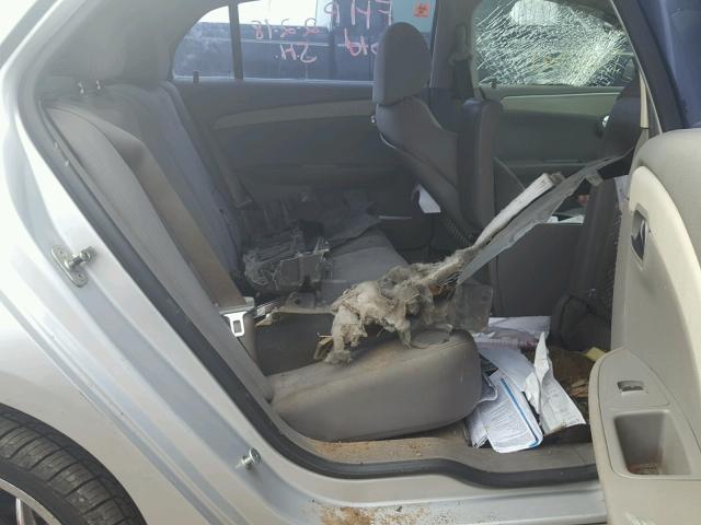 1G1ZC5EB8AF145042 - 2010 CHEVROLET MALIBU 1LT 银色 照片 6