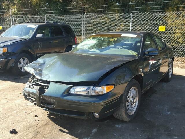 1G2WJ52K7YF185034 - 2000 PONTIAC GRAND PRIX GREEN photo 2