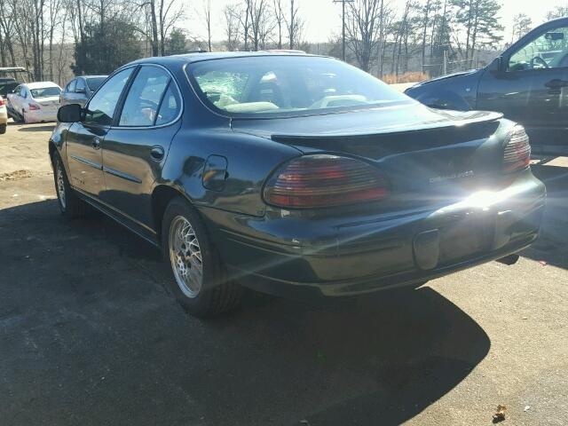 1G2WJ52K7YF185034 - 2000 PONTIAC GRAND PRIX GREEN photo 3