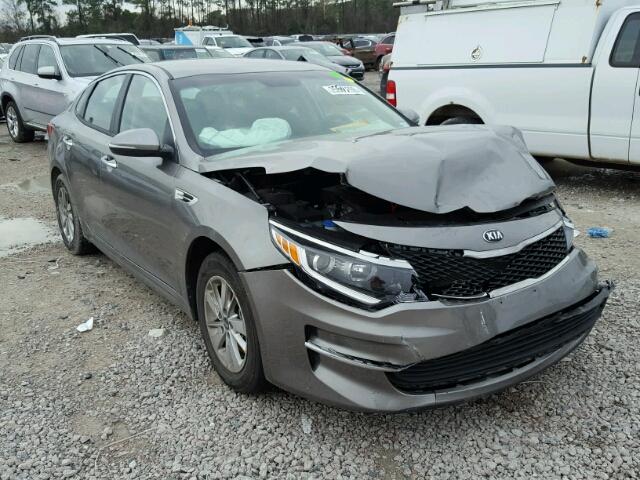 5XXGT4L30JG198419 - 2018 KIA OPTIMA LX GRAY photo 1