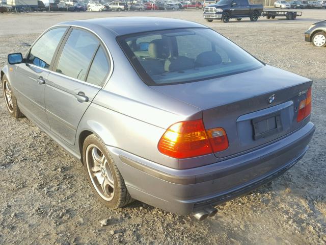 WBAEV53473KM30391 - 2003 BMW 330 I BLUE photo 3