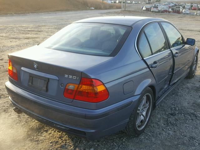 WBAEV53473KM30391 - 2003 BMW 330 I BLUE photo 4