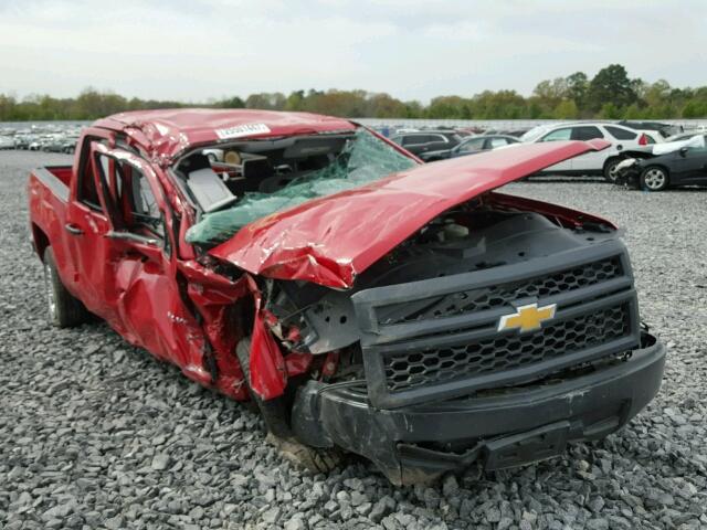 1GCRCPEH2EZ128328 - 2014 CHEVROLET SILVERADO RED photo 1