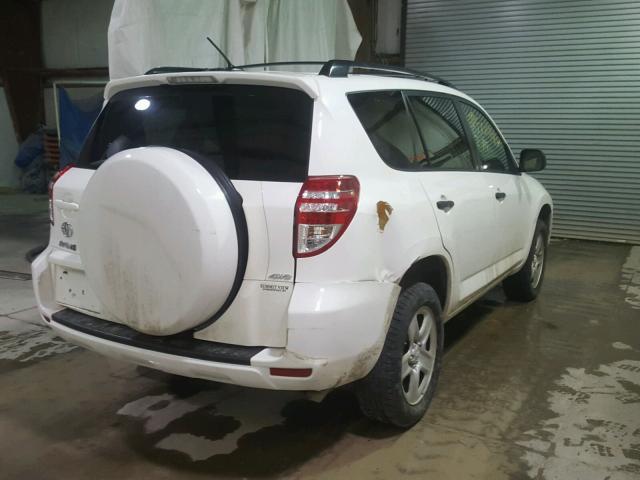 2T3JF4DV0BW090992 - 2011 TOYOTA RAV4 WHITE photo 4