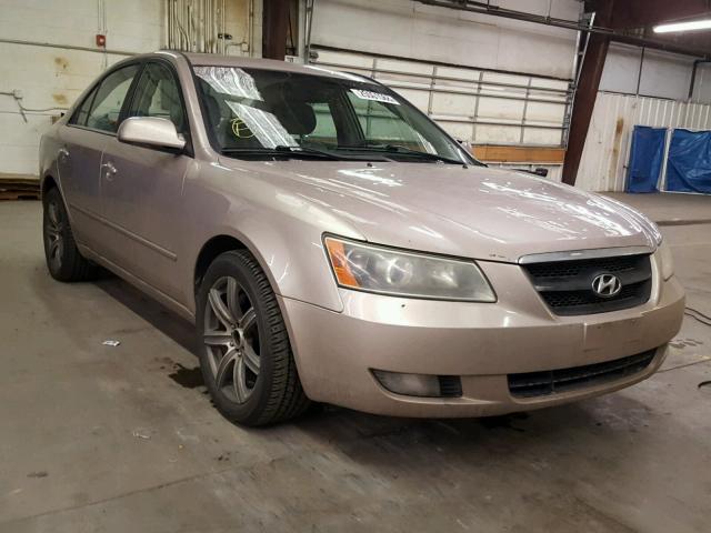 5NPEU46F36H076434 - 2006 HYUNDAI SONATA GLS GRAY photo 1