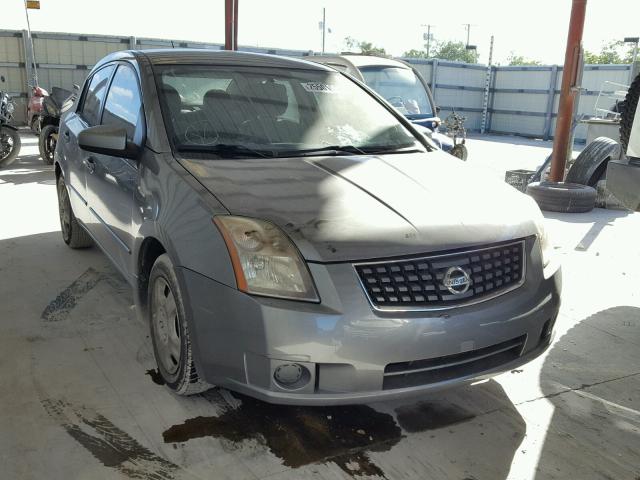 3N1AB61E98L671521 - 2008 NISSAN SENTRA 2.0 GRAY photo 1