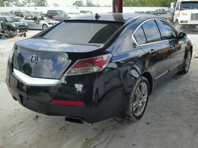 19UUA8F27AA023648 - 2010 ACURA TL BLACK photo 4