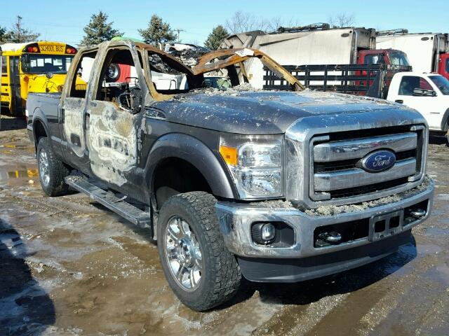 1FT8W3BT7EEB18437 - 2014 FORD F350 SUPER BLACK photo 1